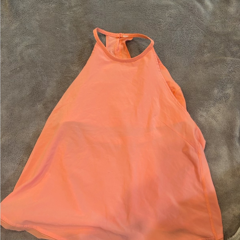 Lululemon coral free spirit tank Top with built in bra